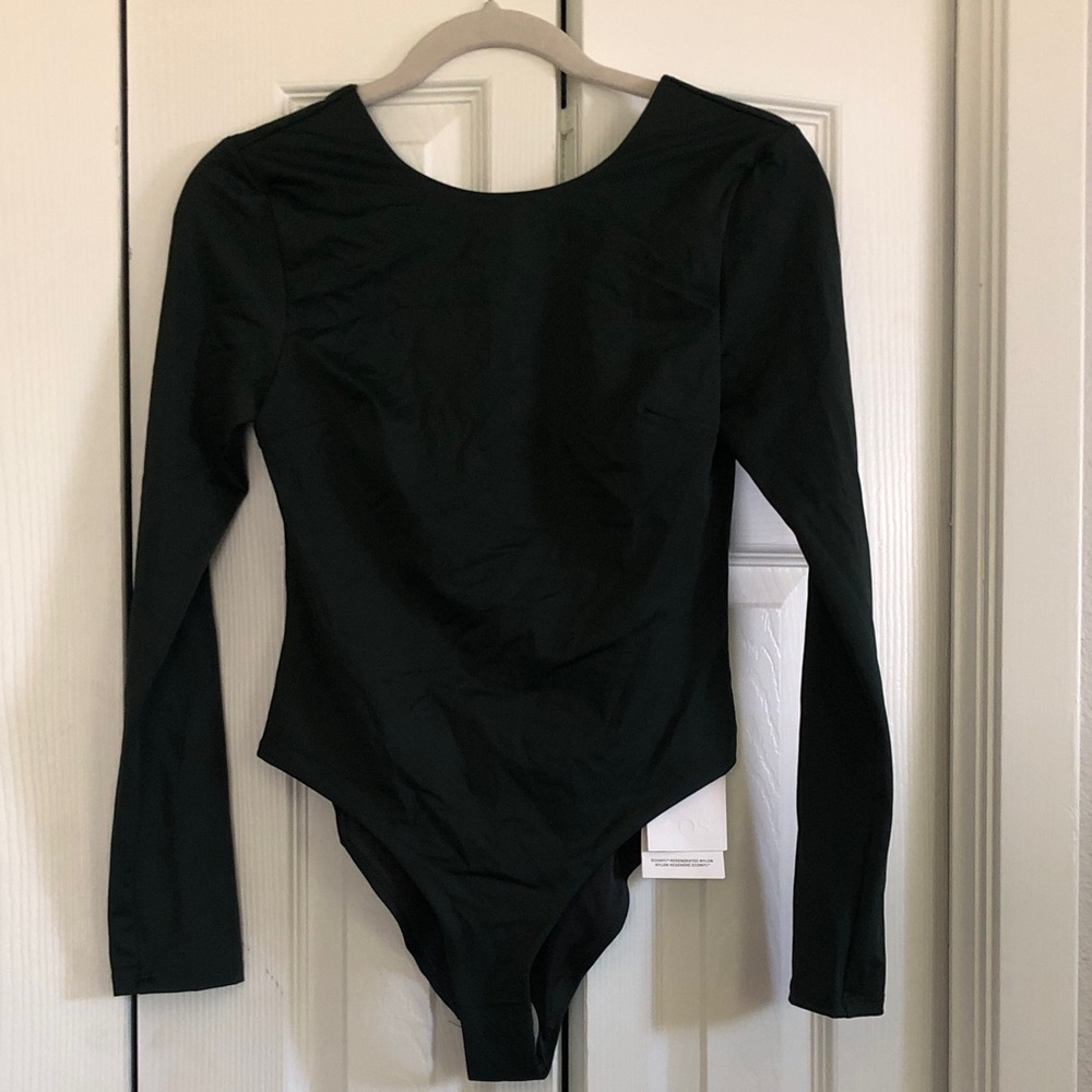 COS Long-Sleeve One-Piece Swimsuit